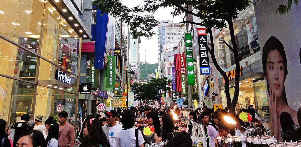 Myeongdong Seoul Mega Site Of Myeongdong